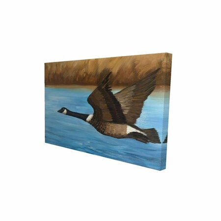 BEGIN HOME DECOR 20 x 30 in. Canada Goose-Print on Canvas 2080-2030-AN166